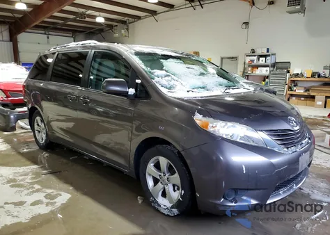 2017 Toyota Sienna Le from USA, damaged, VIN 5TDKZ3DC3HS796935